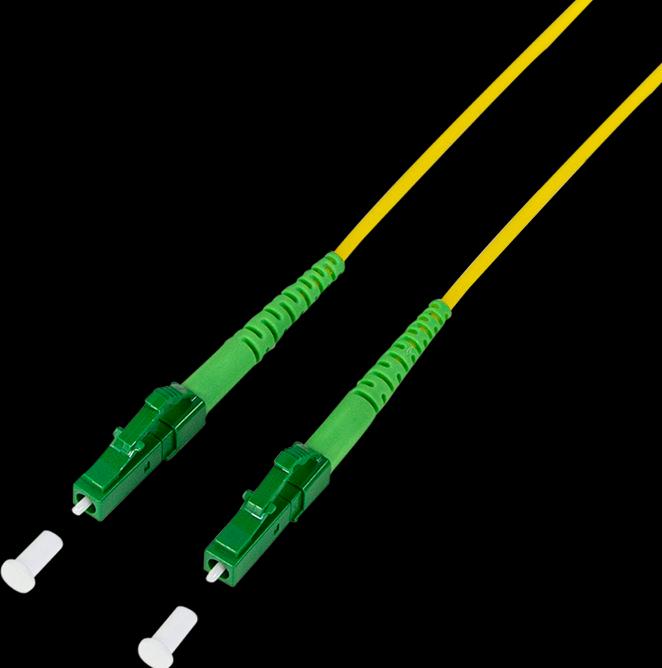 Produktbild LogiLink LWL Patchkabel, 2x LC-Simplex, OS2, 1,0 m, gelb (1 m)