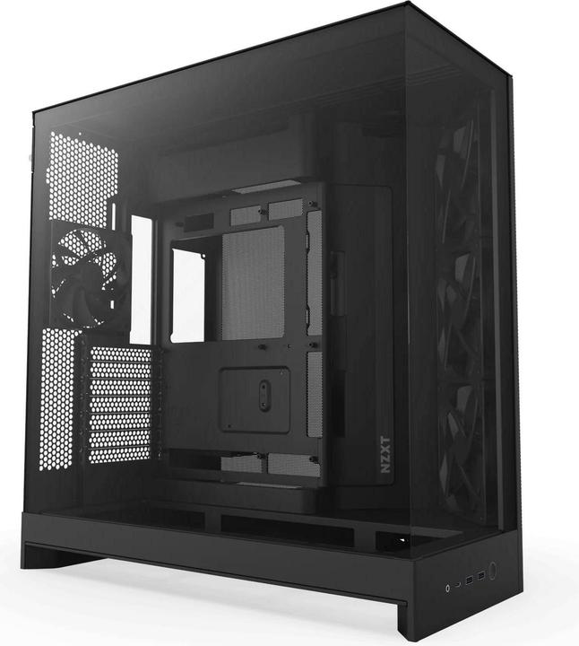 NZXT H9 Elite White Midi Tower ATX Gaming Gehäuse weiss mit Glasfenster (ATX, mATX, Mini-ITX)
