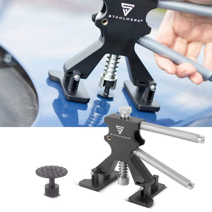 Image du produit Stahlwerk Kit de débosselage 83 pièces pour réparation de voiture smart