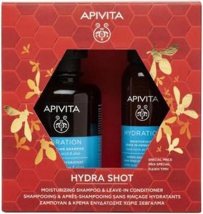 Actual product image Apivita Promo 11 Hydra Shot Shampoo For Hydration With Hyaluronic Wood (Liquid shampoo)
