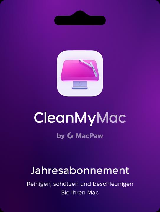 Image du produit MacPaw CleanMyMac (1 Utilisateur, 1 Périphériques/Utilisateurs, 12 mois)