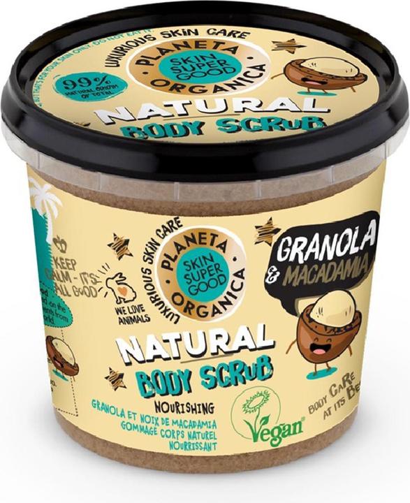 Planeta Granola & Macadamia (Körpercreme, 360 ml)