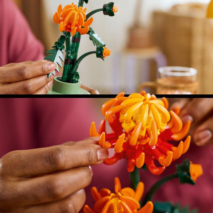 Actual product image LEGO Chrysantheme (10368, LEGO Botanical)