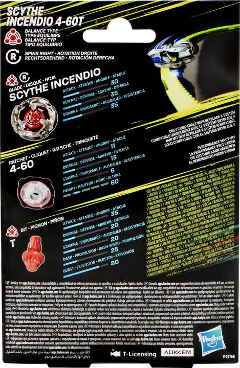 Produktbild Hasbro Beyblade Burst BBX Starter Pack (Deutsch)