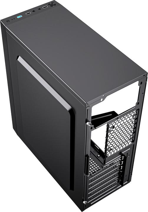 Produktbild Gembird CCC-FC-M100B Gaming-Computergehäuse Fornax M100B blaue Lüfter (ATX)