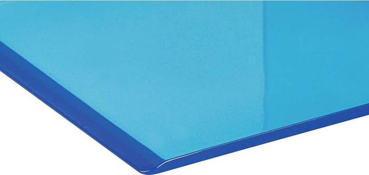 Produktbild Maul Buchstütze 10x10x13cm 3513631 transparent blau 2 Stück (10 x 10 x 13 cm)