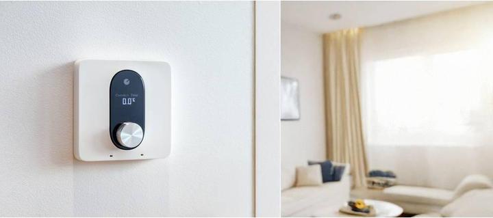 Actual product image Shelly LinkedGo Smart floor heating thermostat