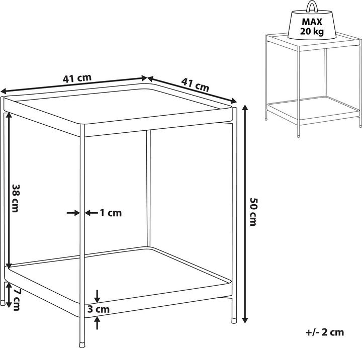 Produktbild Beliani Alsea (41 x 50 cm)