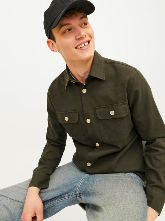 Actual product image Jack & Jones Jjedarren Overshirt Ls Noos (XL)