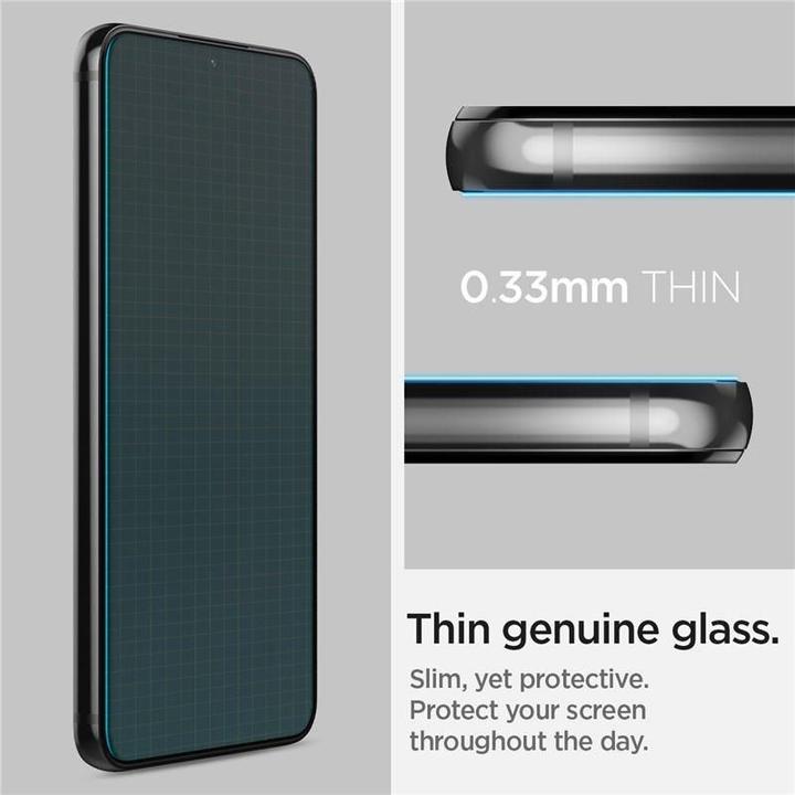 Image du produit Spigen Verre.TR Samsung S901 S22 2szt./2pcs "EZ FIT" AGL04151 szkło hartowane (2 pièce(s), Samsung Galaxy S22)