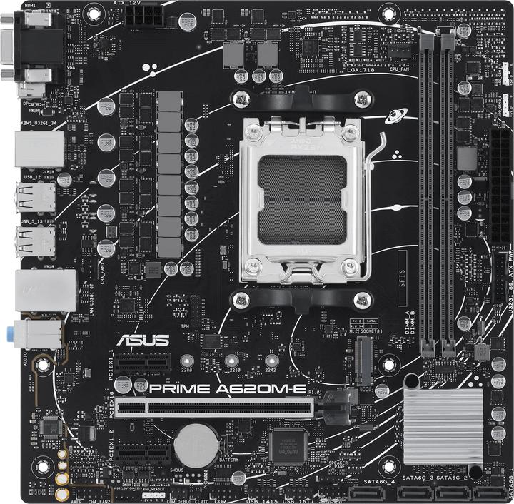 Immagine prodotto ASUS PRIME A620M-E-CSM (AM5, AMD A620, mATX)