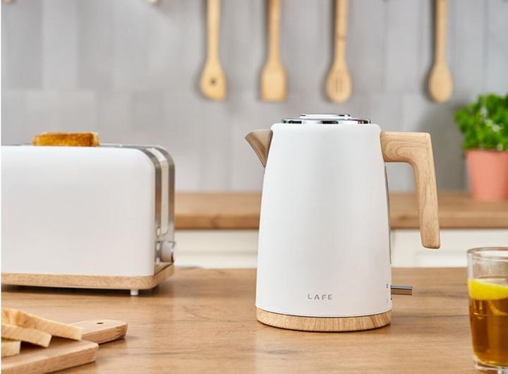 Produktbild Lafe Scandi Βραστήρας 1.7L,2200W,Σύνδεσμος STRIX,Φίλτρο Αλάτων,Ανοξείδωτος,Σκανδιναβικό Design - CZA (1.70 l, EU-Stecker)