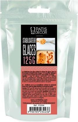 Image du produit Patisdécor Stabilisateur pour crèmes glacées et sorbets (125 g)