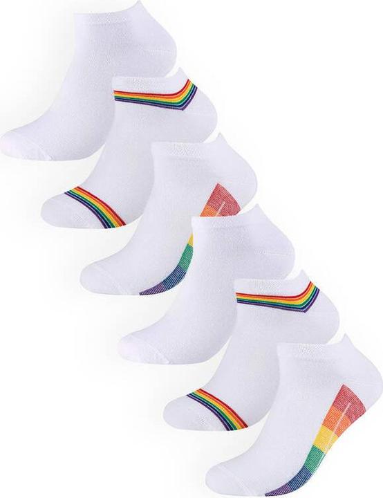 Immagine prodotto Camano Scarpe da ginnastica arcobaleno (confezione da 6, 39 - 42)