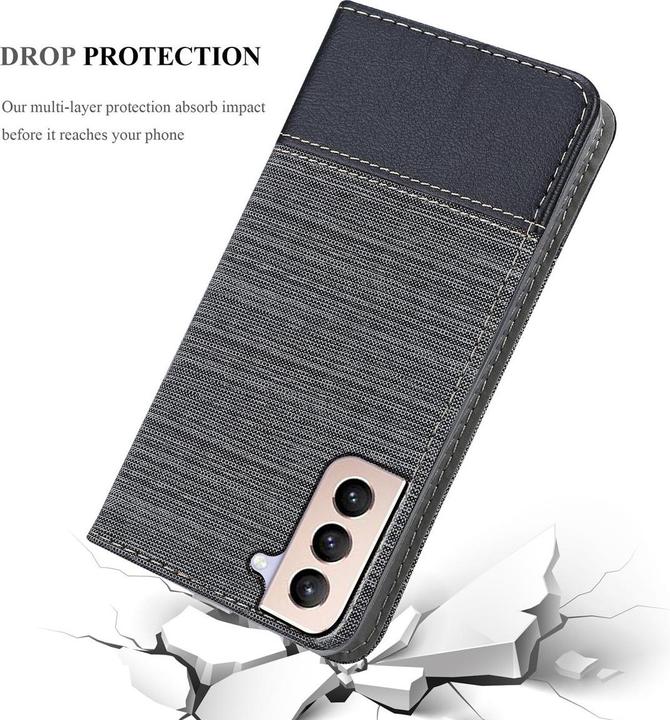 Image du produit Cadorabo Couverture look jeans Book (Samsung Galaxy S21+)