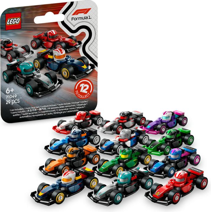 Produktbild LEGO F1 Rennwagen zum Sammeln (Assortiert) (71049, LEGO DC)