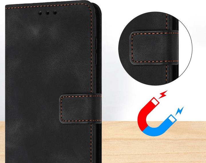 Immagine prodotto Cover-Discount iPhone 16 Pro - Custodia in pelle scamosciata dal design vintage (Apple iPhone 16 Pro)