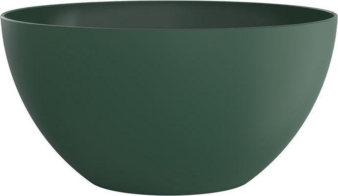 Produktbild Rotho Schüssel 23 cm, 3 l ECO CARUBA - Holzkohle schwarz gedeckt (3 l)