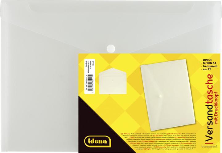 Image du produit Idena Pochette d'expédition C4 PP, transparente