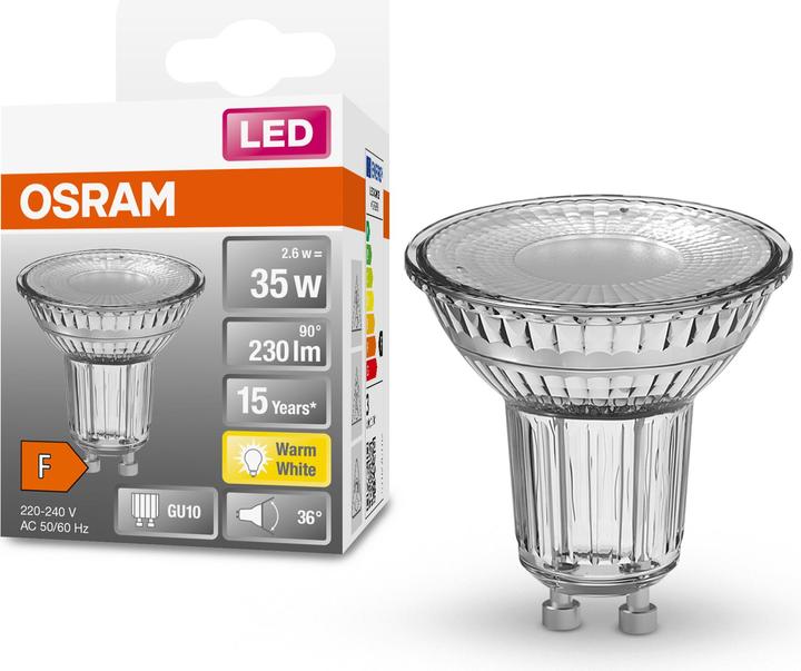 Immagine prodotto Osram Star PAR16 (GU10, 2.60 W, 230 lm, 1 x, F)