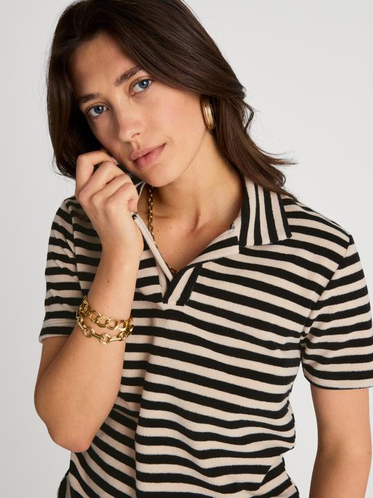 Produktbild Calida Lounge Stripe Polo-Shirt (XS)
