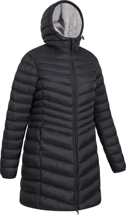Immagine prodotto Mountain Warehouse Donna/Ladies Florence Giacca imbottita foderata di pelliccia ecologica (40)
