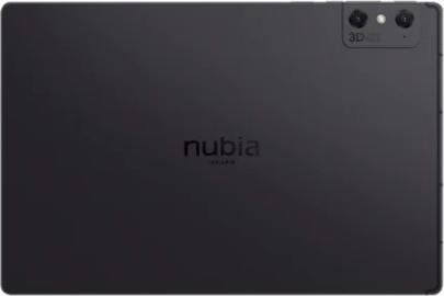 Productafbeelding ZTE NUBIA PAD 3D 128GB GRIJS (Alleen WLAN, 12.40", 128 GB, Zwart)