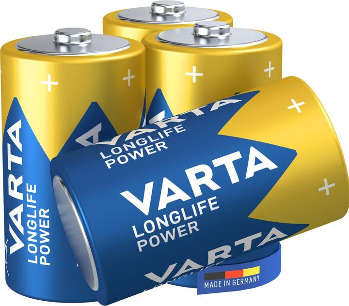 Produktbild Varta Longlife Power (4 Stk., D, 16500 mAh)
