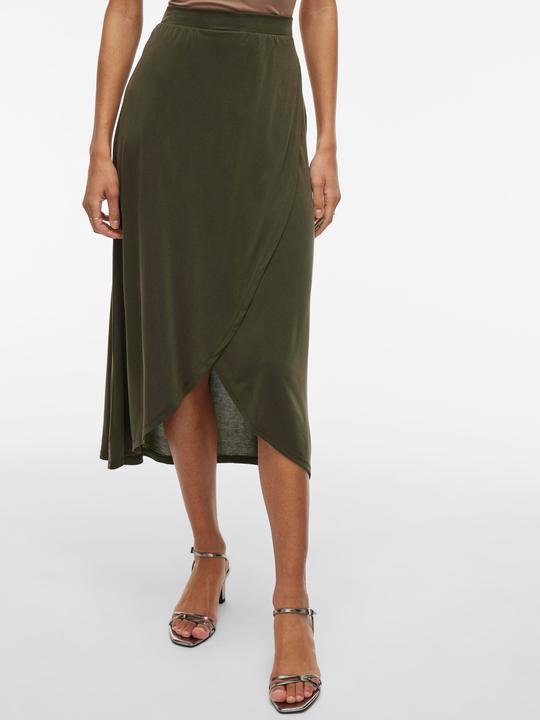 Actual product image Vila High Waist Midirock (XXL)