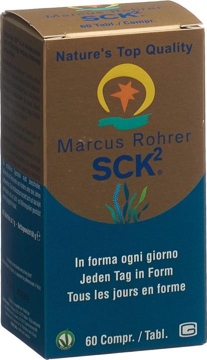 Actual product image Marcus Rohrer Spirulina Spirulina SCK2 (new) Tabl (60 Piece, Pills, 212 g)