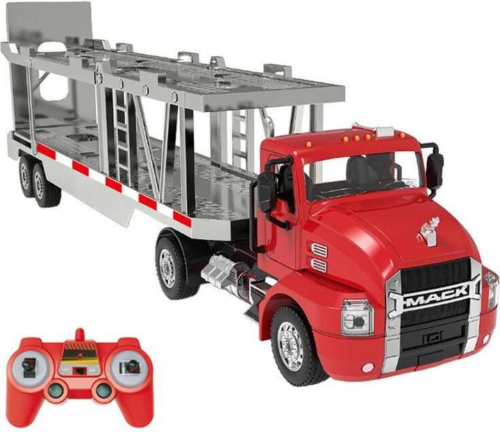 Image du produit Double Camion télécommandé 1:26 (rouge) (Car Transporter) E583-003