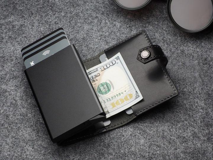 Actual product image Pularys Wallet HIKER credit card holder