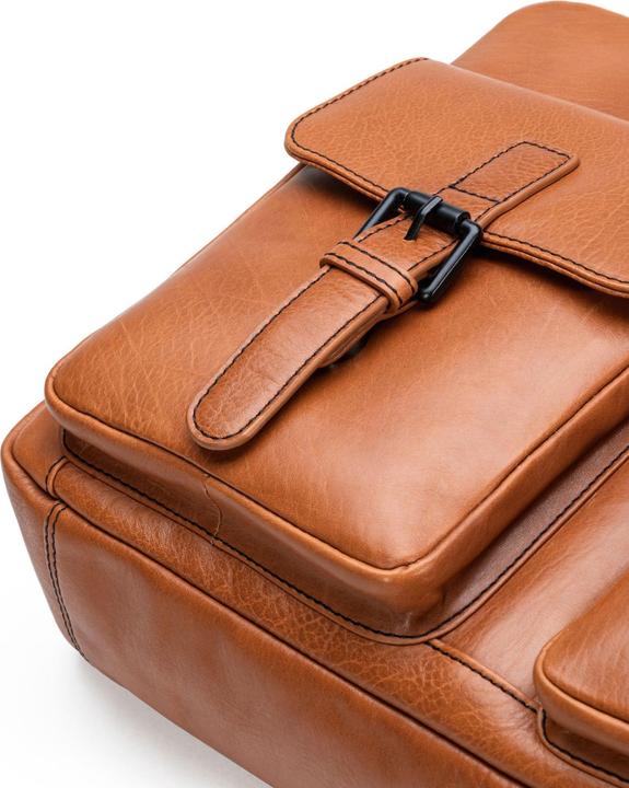 Actual product image Farmhood Memphis briefcase leather 39 cm laptop compartment (15.40")
