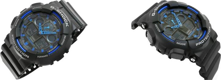 Actual product image G-Shock Ga-100-1a2er (Digital watch, 55 mm)