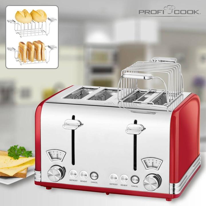 Actual product image Proficook Toaster PC TA 1194 4 slices