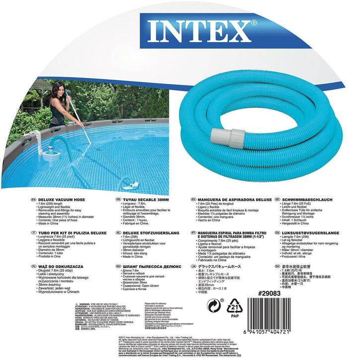 Produktbild Intex Schlauch Deluxe