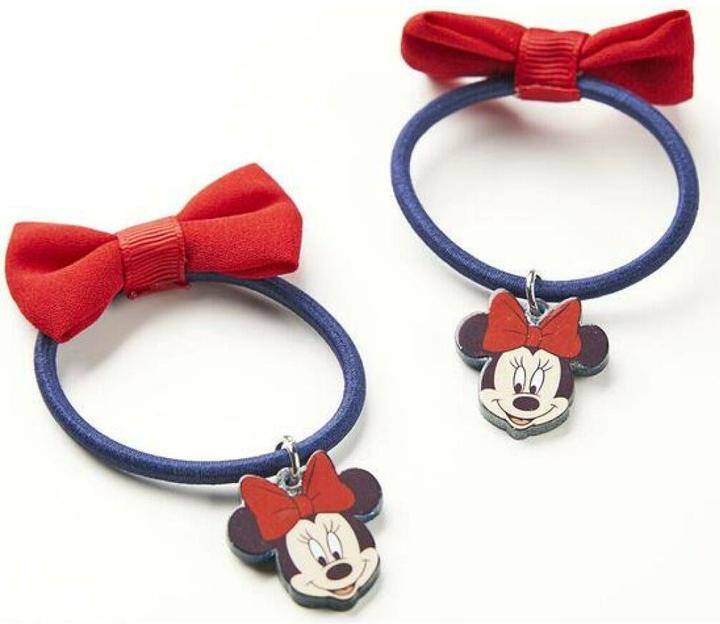 Immagine prodotto Cerda Scrunchies Minnie Mouse Rosso Blu Fiocco 2 Pezzi