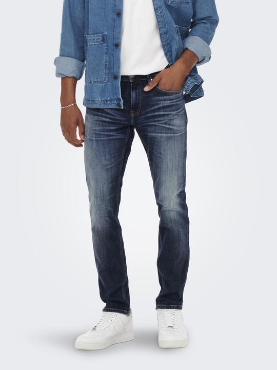 Produktbild Only & Sons ONSWeft Blue Regular fit Jeans (38)