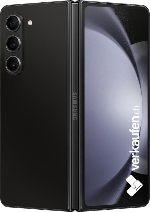 Produktbild verkaufen.ch Galaxy Z Fold5 (512 GB, Phantom Black, 7.60", 50 Mpx, A / Wie neu)