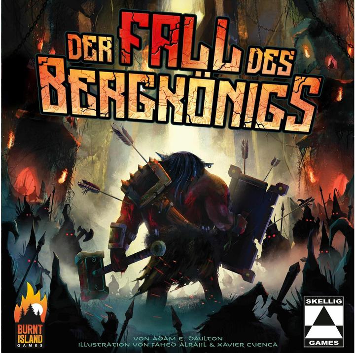 Actual product image Skellig Games SKE48011 - Der Fall des Bergkönigs, Brettspiel, 1-5 Spieler, ab 13 Jahre, (DE-Ausgabe) (German)
