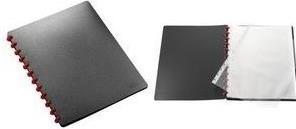 Actual product image Herlitz EasyFix display book, DIN A4, with 20 pockets, black (A4, 1 x)