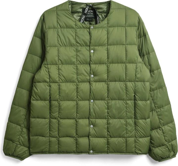 Taion basic-innenjacke it geknöpfte rundhalsausschnitt (M)