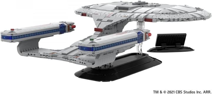 Produktbild Blue Brixx Star Trek USS Enterprise NCC-1701-D