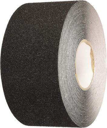 Actual product image 3M Black Coarse Anti-Slip Tape,100mm x 20m (100 mm)