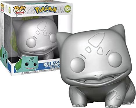 Actual product image Funko POP! - Pokémon: Bulbasaur Silver - Super Sized