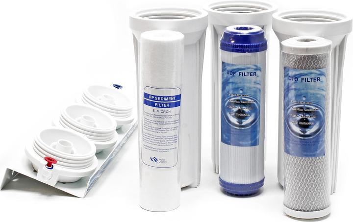 Produktbild Naturewater NW-PR303 3 Stufen Filter 5µ Sedimentfilter Aktivkohle 2,5m Schlauch