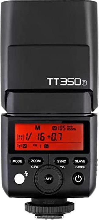 Actual product image Godox TT350P (Plug-on flash, Pentax)