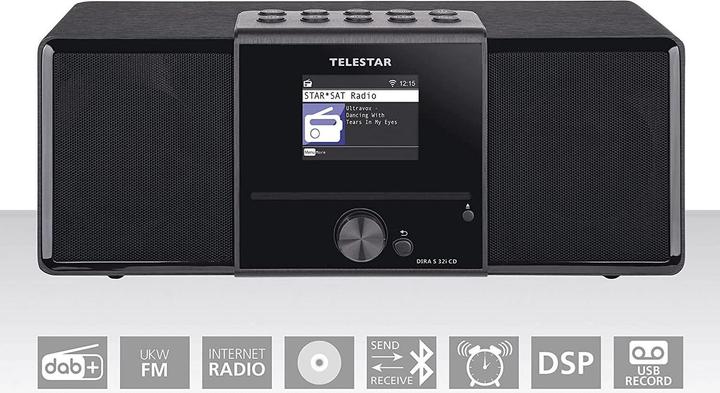 Image du produit Telestar DIRA S 32i CD (DAB+ DAB, VHF, FM, Webradio, Bluetooth, WiFi)