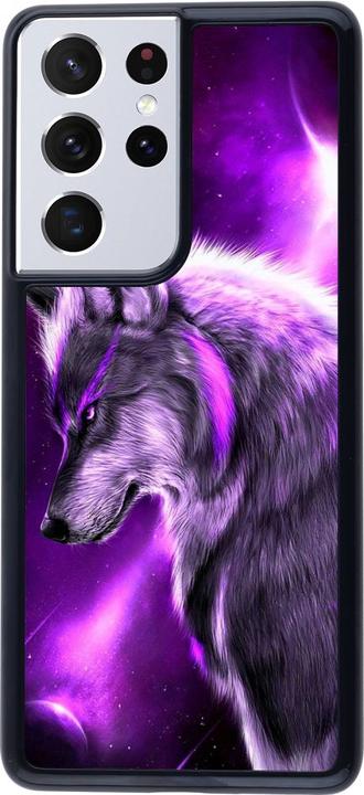 Produktbild PhoneLook Hülle Purple Sky Wolf (Samsung Galaxy S21 Ultra 5G)
