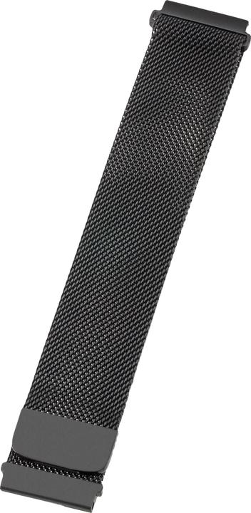 Produktbild Peter Jäckel Armband 22mm Milanaise Black (22 mm, Metall)